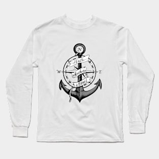 Hope Anchors the Soul Long Sleeve T-Shirt